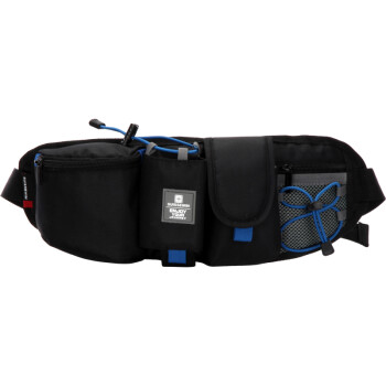 瑞世（SUISSEWIN）户外运动腰包多功能跑步手机包健身透气贴身腰包可用于iphone8p SNK2207 蓝色