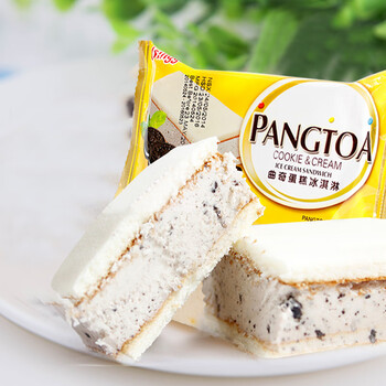 宾格瑞(binggrae)韩国进口 曲奇蛋糕冰淇淋雪糕75g