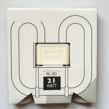 蝴蝶管 2d节能灯管 蝴蝶回形管吸顶灯管pl-2d16w 21w 28w 38 38w4针