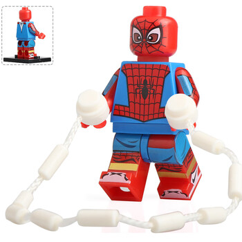 宇宙电影同款人偶拼装积木人仔儿童益智男孩玩具 wm631小黑猪万尔斯