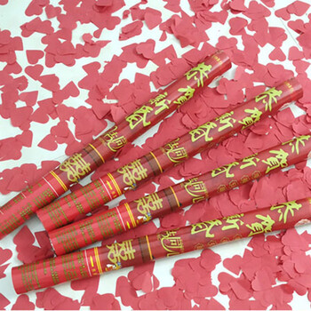 礼炮 手持彩带礼花筒结婚开业庆典礼宾花婚庆用品生日派对礼花手拉炮