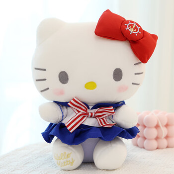 宠翰hellokitty公仔哈喽kt猫凯蒂玩偶娃娃毛绒玩具送女孩情人节礼物