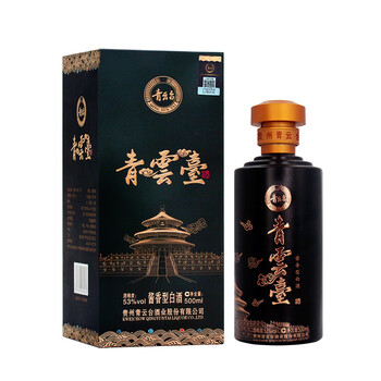青云台酒品53度酱香型白酒500ml 53度 500mL 1瓶 500ml*1