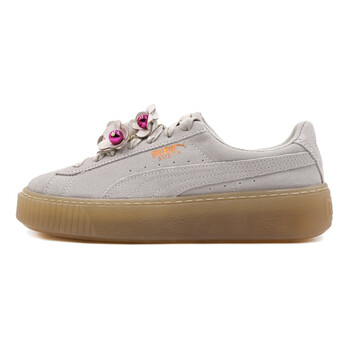 puma platform flower tassel