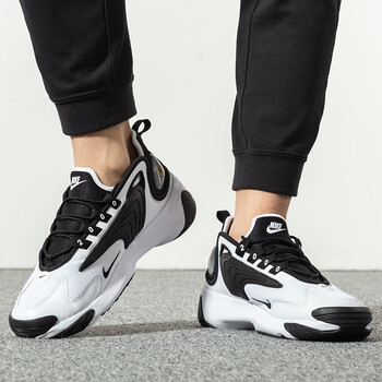 nike耐克男鞋aj运动鞋秋季跑步休闲鞋m2k老爹鞋男ao0269101黑白熊猫39