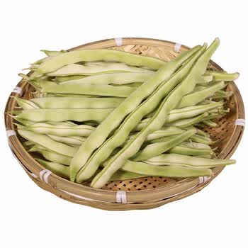 农家新鲜蔬菜芸豆 新鲜现摘老来少九粒白芸豆 京东生鲜 5斤
