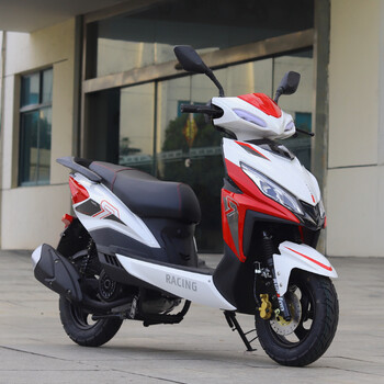 宝雕全新125cc电喷踏板摩托车燃油女装助力车摩托车整车踏板车sn2909