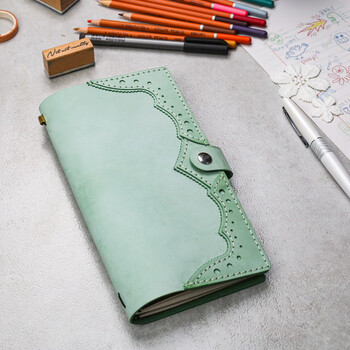 一本时光 tn手帐本复古随身活页小笔记本子真牛皮日记本旅行创意记事