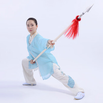 飞虎神鹰 白蜡杆红缨枪枪武术枪赵子龙不锈钢红樱枪头