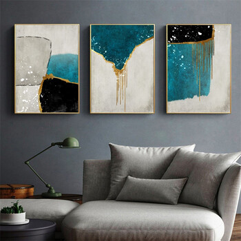 抽象画现代简约沙发背景墙三联画卧室餐厅色彩艺术创意挂画玄关酒店