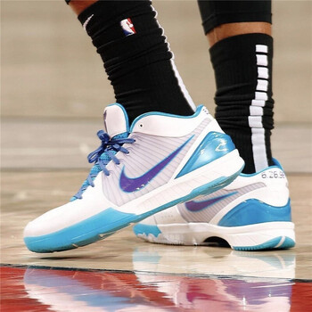【潮】耐克nike zoom kobe 4 科比4 黄蜂选秀日篮球鞋av6339-100 av
