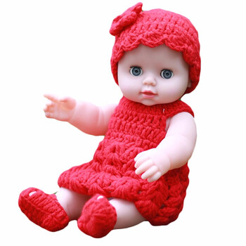 胶皮娃娃玩具  智能仿真婴儿洗澡洋娃娃软胶宝宝早教过家家儿童公主