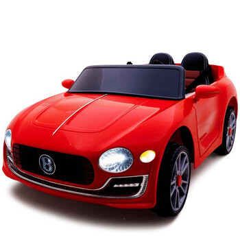 笑娃娃 四驱双座玩具车儿童电动车可坐人四轮遥控汽车摇摆小孩宝宝