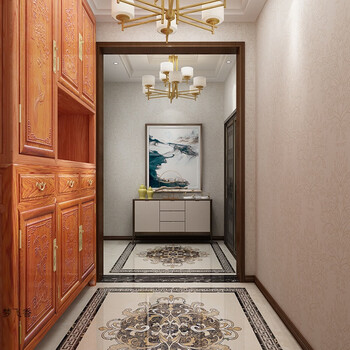 入户门口鞋柜实木门厅多层收纳玄关柜木制中式用大容量鞋柜 25号款浅