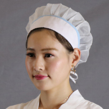 韩版厨房厨师帽女做饭炒菜防油烟帽子家用食堂餐饮卫生烘焙工作帽 h