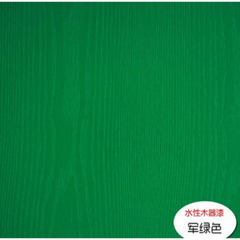 水性木器漆超亮清漆白色彩色地板家具哑光亮光涂料乳胶漆油漆 军绿色