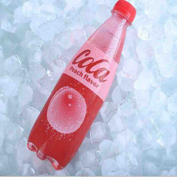 【韩佳裕泰】马来西亚进口饮料晃动进口饮料 晃动粉色水蜜桃味可乐400