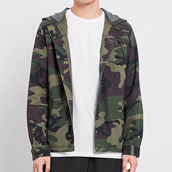 vans范斯夹克男装新款迷彩印花运动休闲防风连帽外套vn0a36jlcmavn0a3