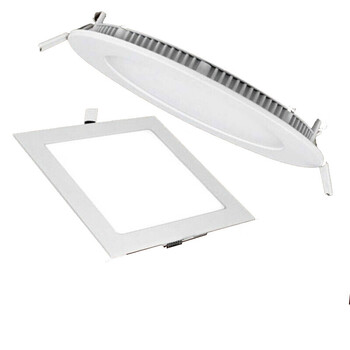 方形筒灯 led方灯正方形筒灯射灯格栅开孔15cm17公分20直径28嵌入式