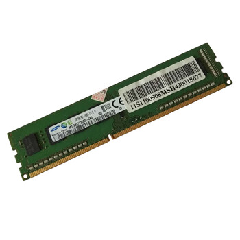 红思鸟2gb 1rx8 pc3-12800u-11-12-a1台式机内存条m378b5773qb0-ck0 0