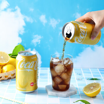 可口可乐乔治亚即饮黑咖啡子弹头fanta芬达紫葡萄柠檬味港版汽水 柠檬