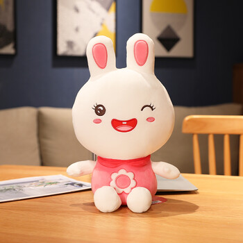 火火兔可爱兔子玩偶公仔小号毛绒玩具儿童安抚陪睡抱枕女生沙发抱枕送
