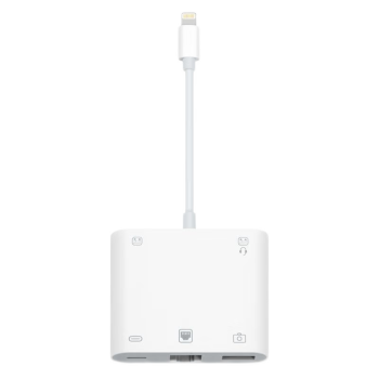 Avigers ƻRJ45תiphone/ipadת ̫OTG˷תͷ RJ45+3.5ֲ֧˷+usb+硿