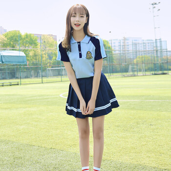 〒【新品热卖】校服套装学院风韩国初中高中学生毕业班服运动会开幕式