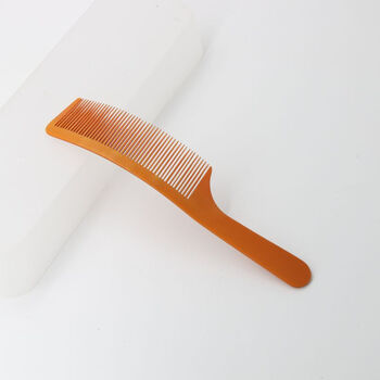 弯梳子理发 专业反手左撇子防静电木剪发梳子美发专用男士理发店超薄