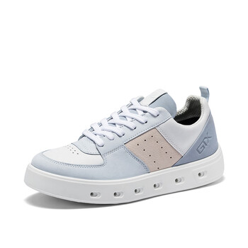 爱步(ecco)板鞋女 2023防水休闲鞋小白鞋饼干鞋透气 街头720 209713