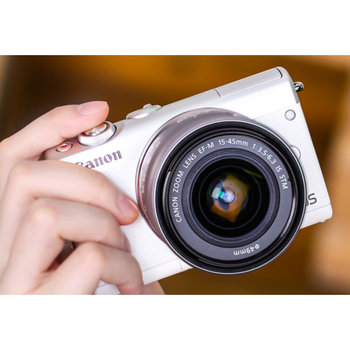 佳能(canon)佳能eos m200 m100女学生入门级m6二代微单相机单反数码