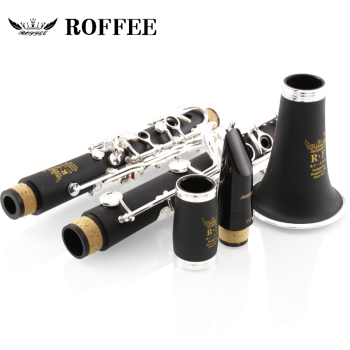 ROFFEE德国罗菲单簧管经典A306降B调黑管乐器17键初学入门考级单簧管 A306合成木