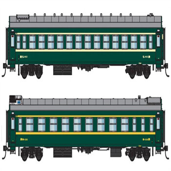 小米石link火车模型n27火车25b型硬座客车车厢yz25bho187带灯京京