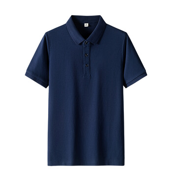 家旗下品牌夏季短袖polo衫男潮流翻领士体恤上衣服hlbybl9958 藏青色