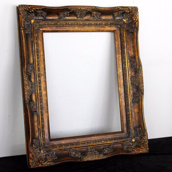 7油画框 碎箔复古金(15天内发货) 内径:30*40cm