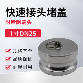 蓝宇星琳 快速接头内塞1寸 1个