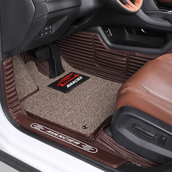 奇凡适用于广州本田冠专用全包围汽车脚垫地毯式丝圈大包围脚垫广摩卡