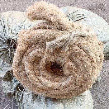 定制管道密封油麻丝封口油麻绳消防铸铁管道螺纹辅助封口防漏细麻丝