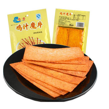 鸡汁魔片辣条辣片40g*10大包80后90后经典怀旧零食品儿时辣片 5包