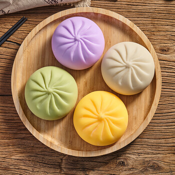 仿真解压包子玩具捏捏乐软软减压球抖音网红发泄整蛊神器创意礼物