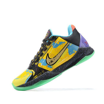 5 科比5小丑紫金五冠王zoom碳板男子低帮篮球鞋 科比5代大师之路 40
