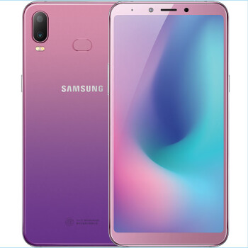 【移动合约版】三星 Galaxy A6s (SM-G6200) 全面屏 渐变色 性价比手机 6GB+128GB 花仙紫 全网通4G 双卡双待