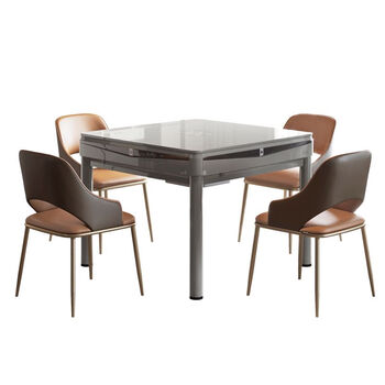 雀友麻将机全自动家用餐桌两用电动麻将桌折叠s90 s90智能四腿五件套