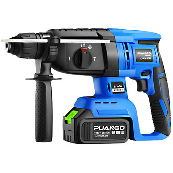 充电电锤多功能无刷电锤锂电池冲击钻手电钻充电式工业级电动工具 加