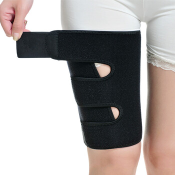 妙普乐护大腿套大腿绑带防护肌肉拉伤硬拉护腿弹力套男女篮球足球防护