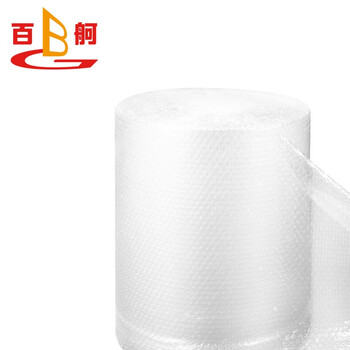 百舸 加厚气泡膜50米*50CM全新料气泡垫防震膜打包装泡沫泡泡纸 50cm宽加厚55米（2.4斤）