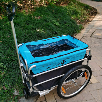 自行车拖车 自行车拖车挂车行李货车载物拉货长途骑行装备驮包轻便