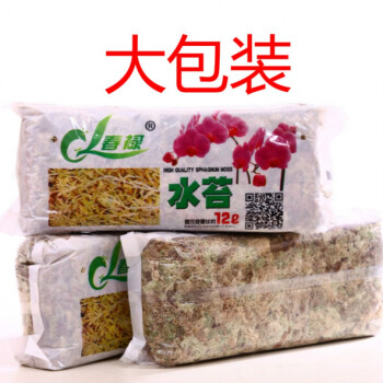 养兰花干水苔苔藓兰花无土栽培介质保湿用蝴蝶兰兰花土多肉食虫植物水苔无菌营养土定制款一级水苔约1克2包 图片价格品牌报价 京东