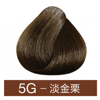 染头发的颜色法国3chenes三橡树染发剂男女黑染发膏5g淡金栗日光下显