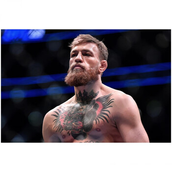 东茂嘴炮康纳麦格雷戈海报ufc格斗搏击拳击馆mma墙贴装饰画 66 40x60